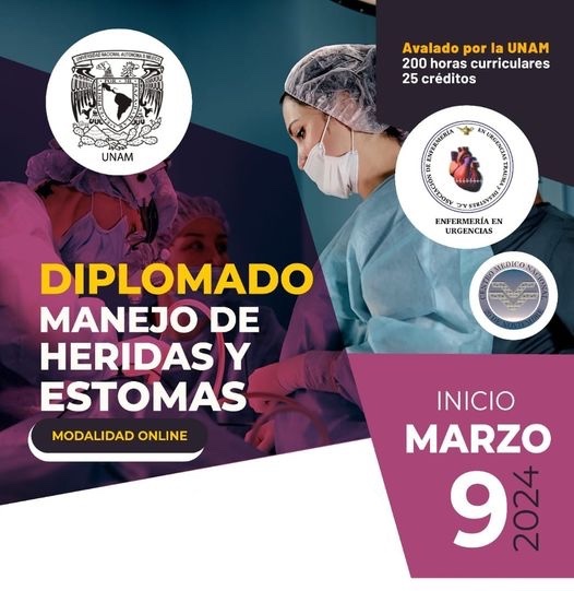 Diplomado en Manejo de Heridas y Estomas 2024