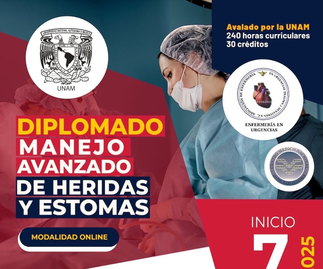 Diplomado en Manejo de Heridas y Estomas 2025 Junio