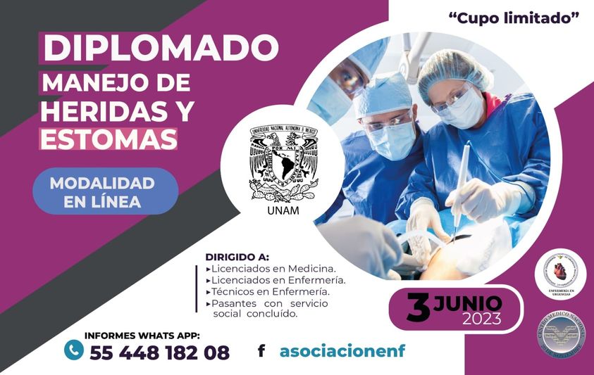 Diplomado en Manejo de Heridas y Estomas 2023